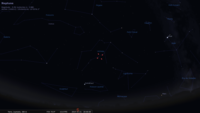 position de Neptune 21 novembre